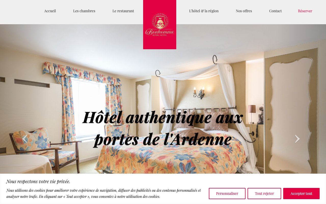 Ancien site Hôtel Bonhomme - Accueil